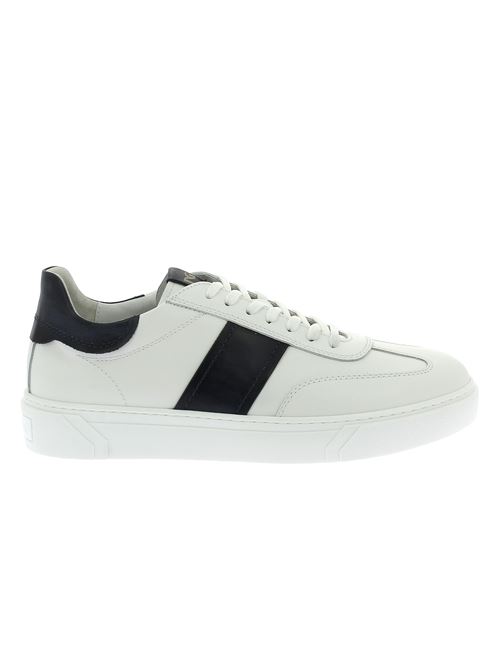 sneakers da uomo in pelle bianca NERO GIARDINI | E500691U707